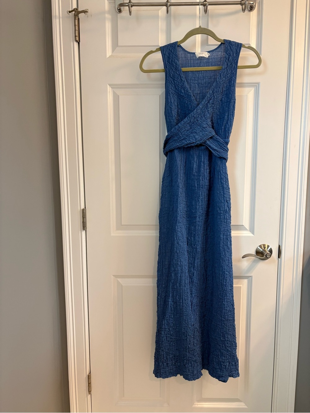 Three Graces London Maxi Dress in Cobalt Blue